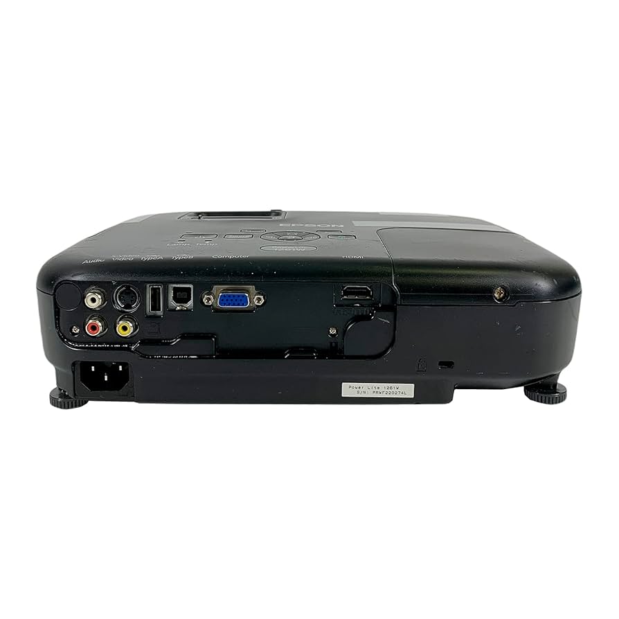 Amazon.com: Epson PowerLite 1261W Widescreen Business